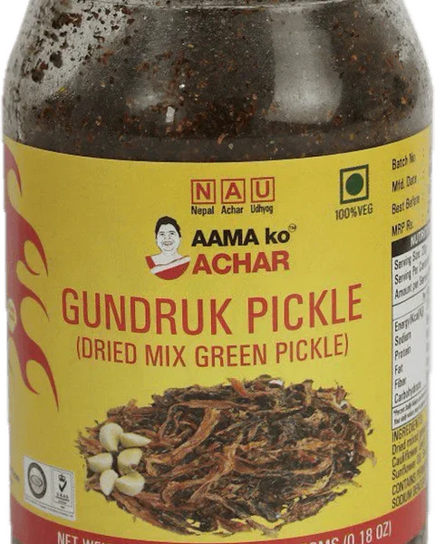 Aama Ko Achar Gundruk Bhatmas Pickle